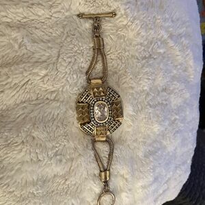 Juicy Couture Gold and Silver Watch Bracelet